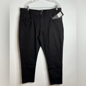 nyc The Perfect Jean Men’s Athletic Fit Stealth Black Denim Jeans Size 40X32 New